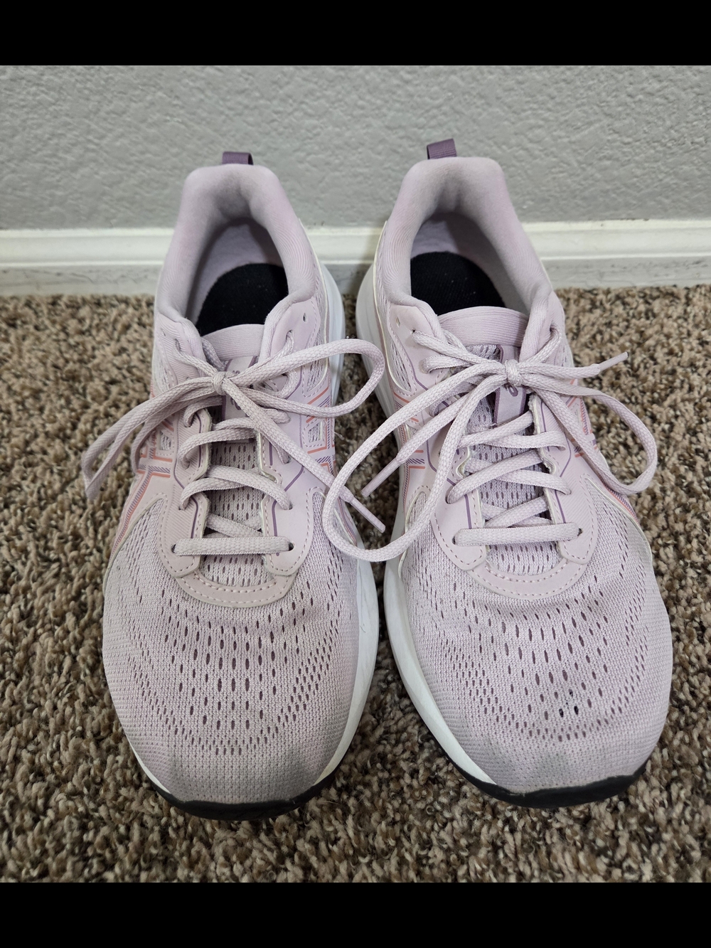 LoopAsics AmpliFoam+ Women's Lavender Running Sneakers